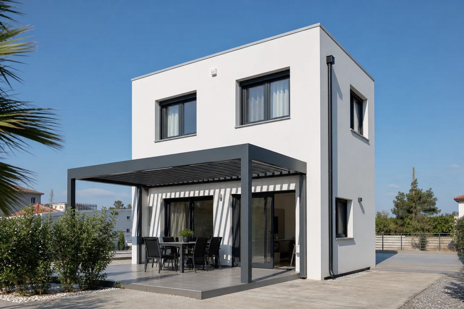MD202 — prefab modular home in Cyprus