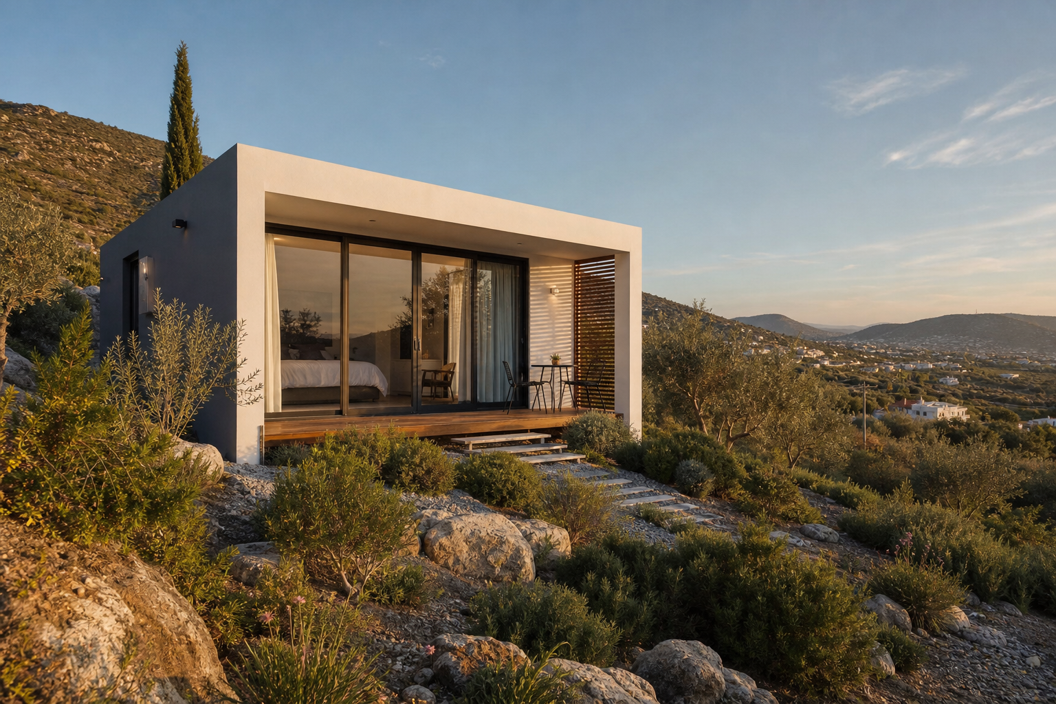 Tala Studio — προκατασκευασμένο σπίτι με μεταλλικό σκελετό, Τάλα, Πάφος