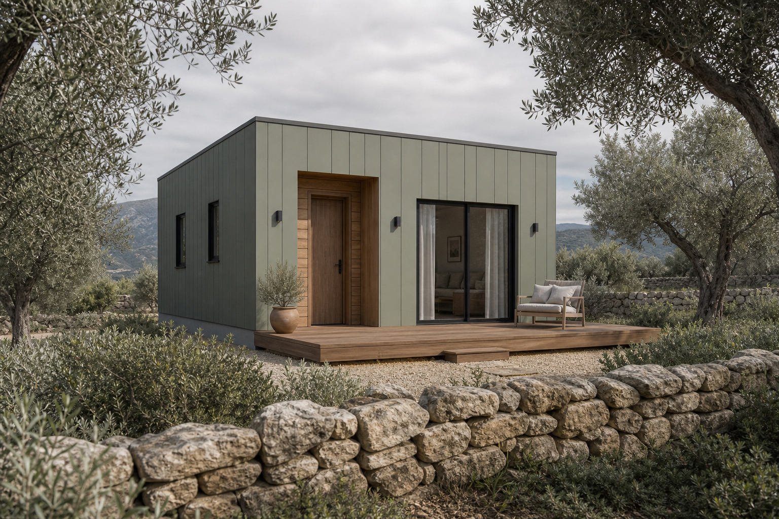 Polemi Pod — προκατασκευασμένο σπίτι με μεταλλικό σκελετό, Πόλεμι, Πάφος