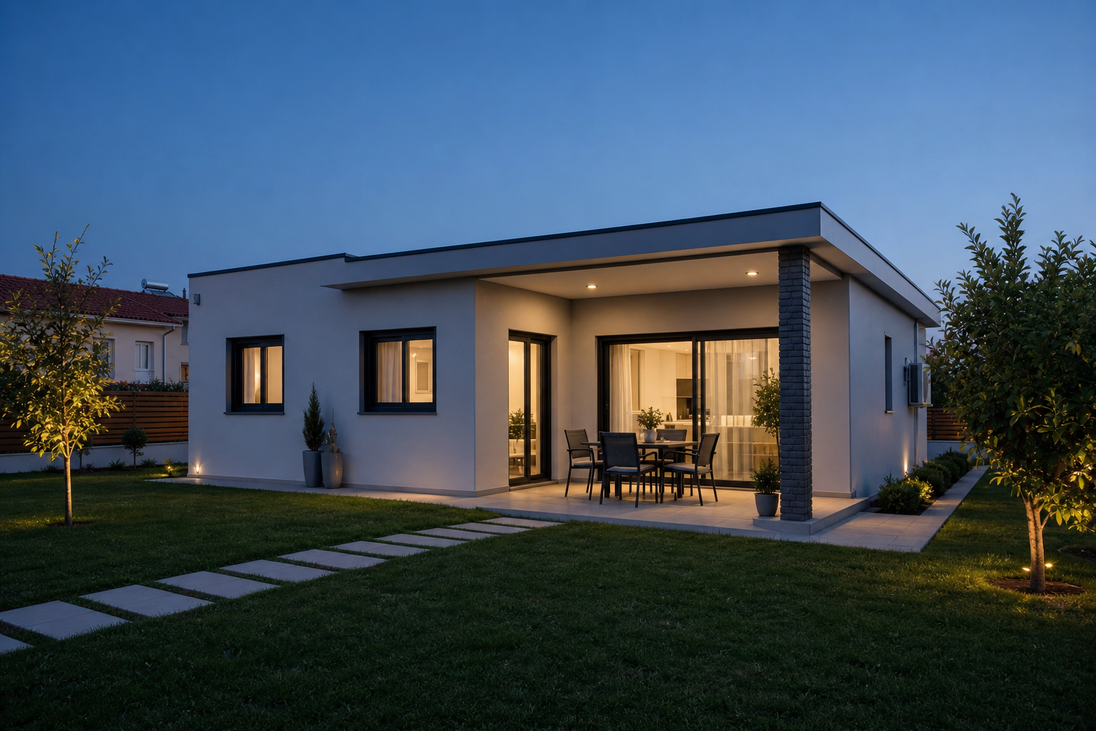 Lakatamia Duo — steel frame prefab home in Lakatamia, Nicosia