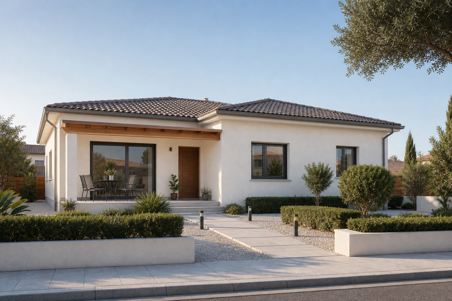 Agios Athanasios Compact — steel frame prefab home in Agios Athanasios, Limassol