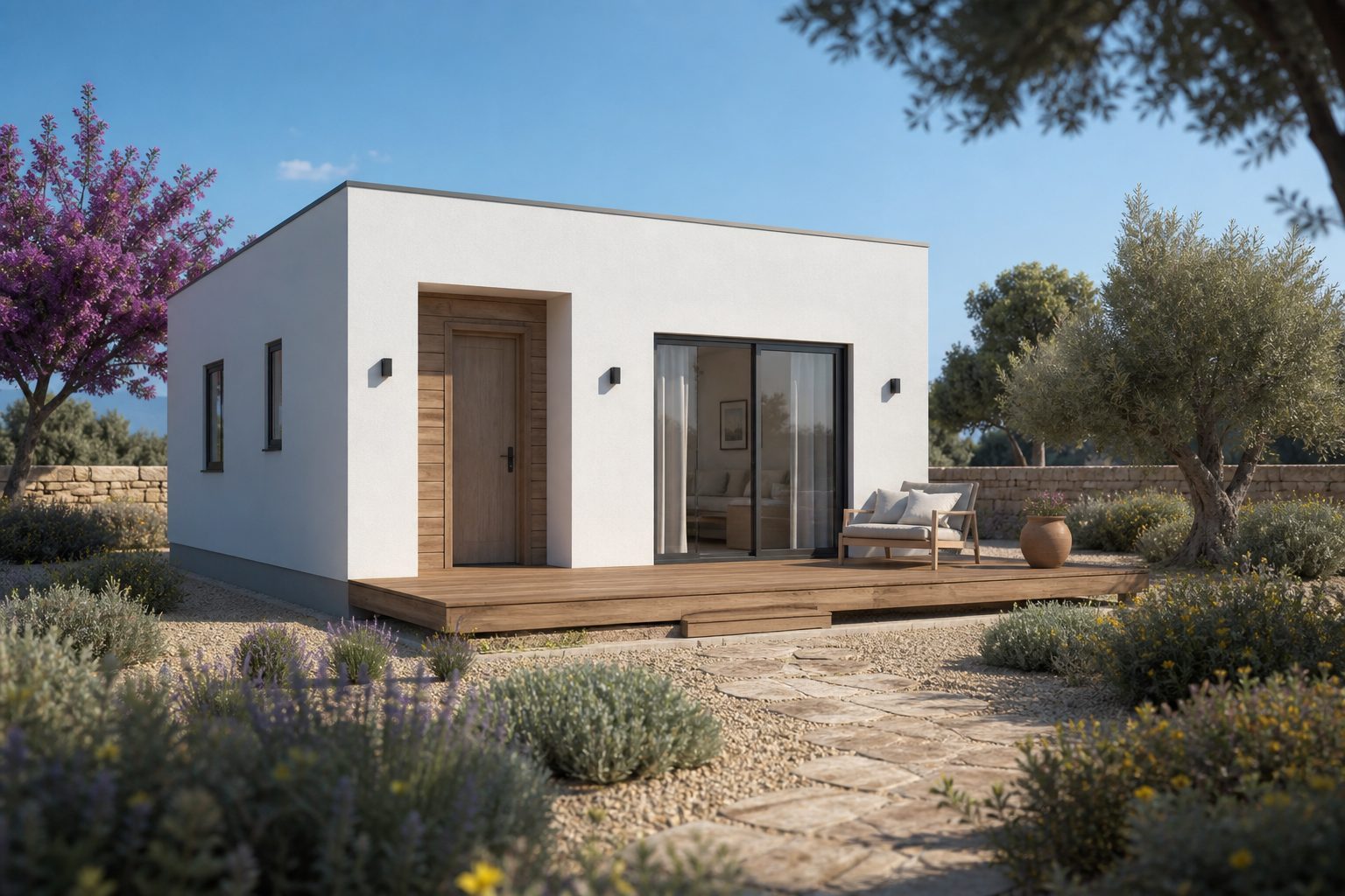 SF102 — 2-bedroom prefab modular home in Cyprus