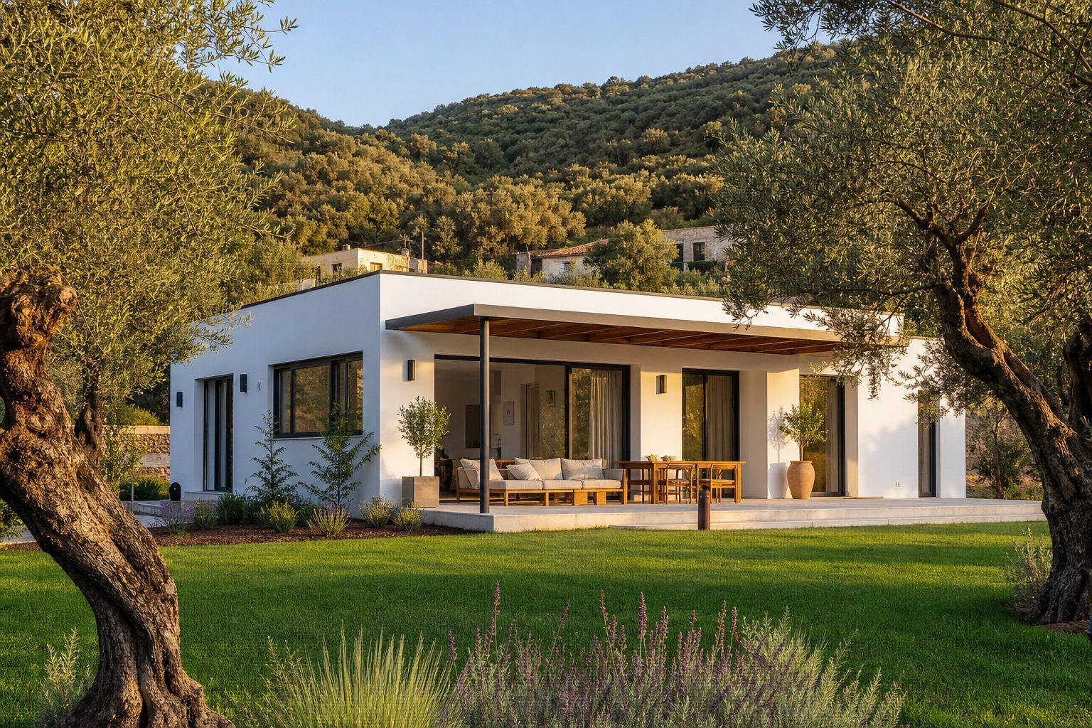 Cyprus Bungalow — 3-bedroom prefab home 128 m², Cyprus