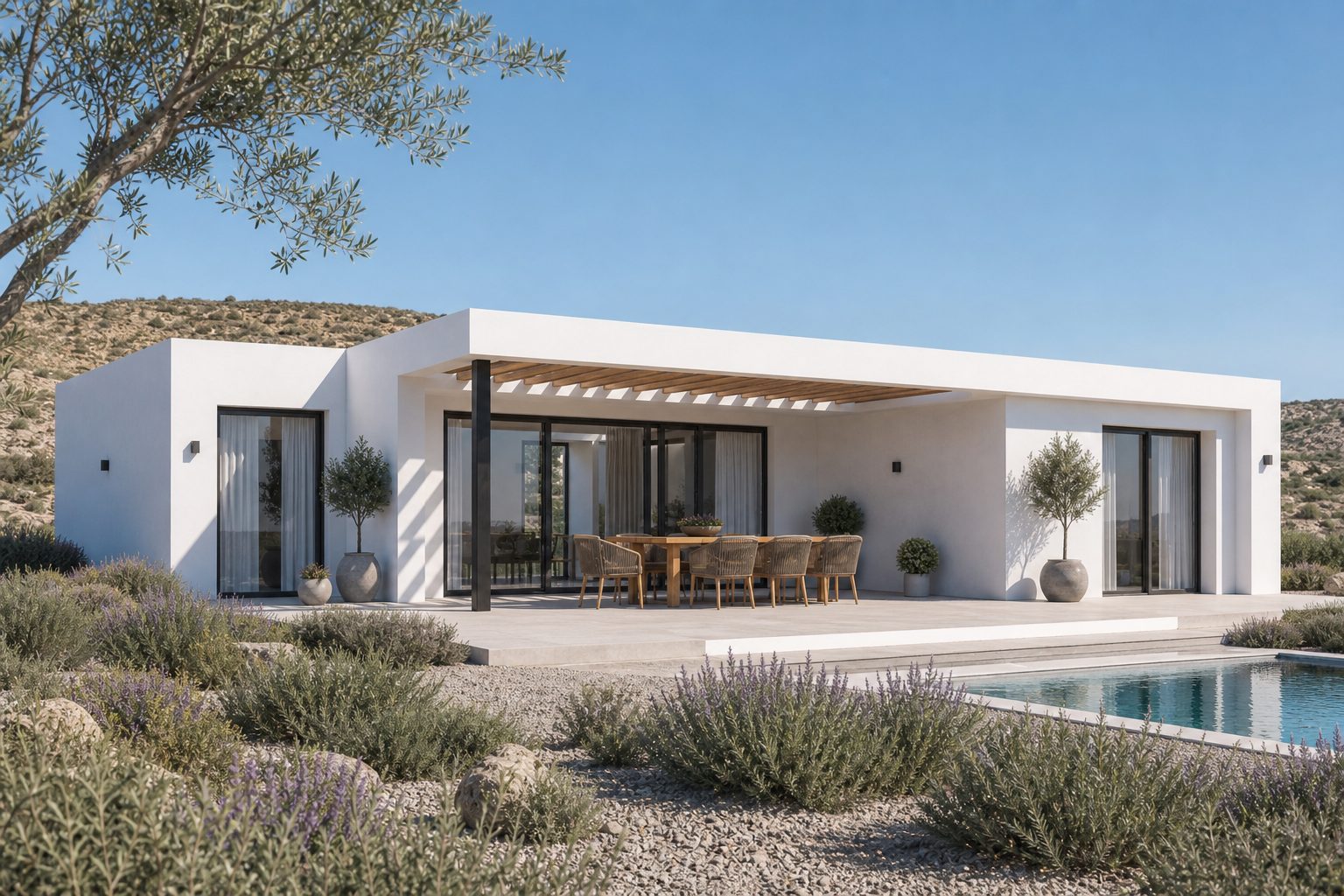 SF110 — prefab modular home in Cyprus