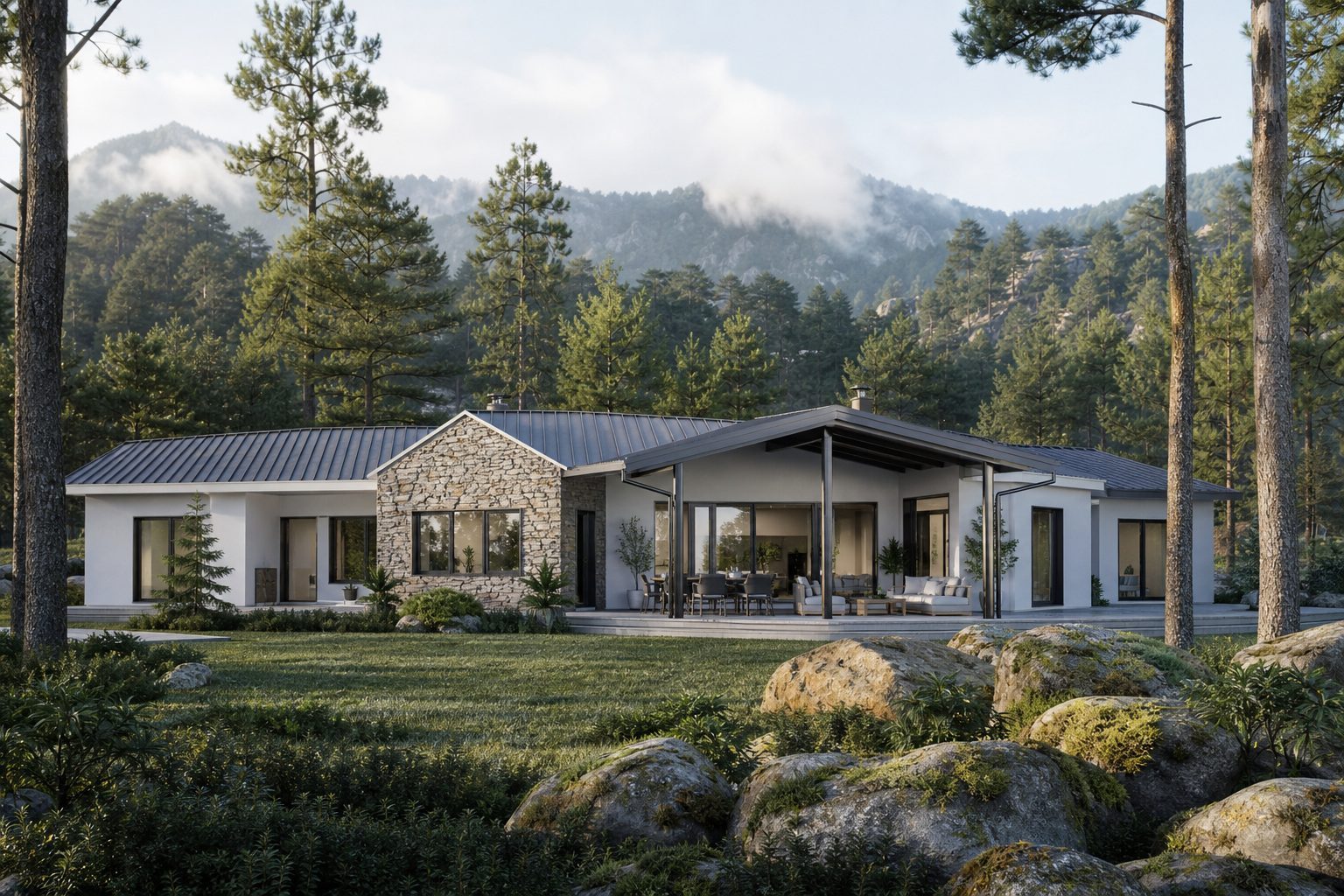 SF111 — 4-bedroom prefab modular home in Cyprus